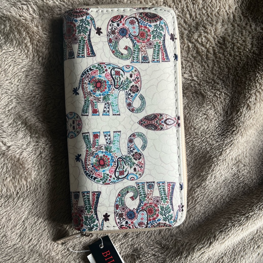 Zippered wallet